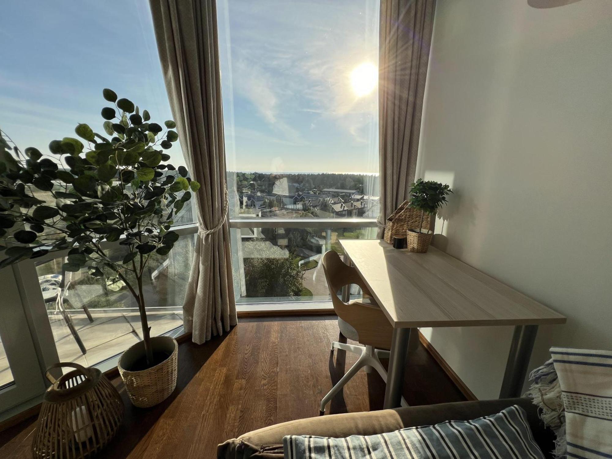 Sea View - Remote Work - Elija Sventoji Palanga Apartment Exterior photo